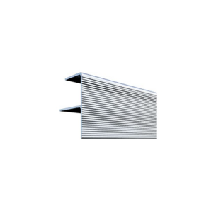 Twinson Profil Wykończeniowy 9543 alu. kolor 65 Aluminiowy. Wymiary: 40x65x6000 mm. 