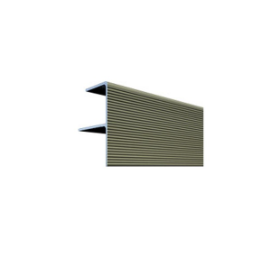 Twinson Profil Wykończeniowy 9543 alu. kolor 66 Brąz. Wymiary: 40x65x6000 mm. 